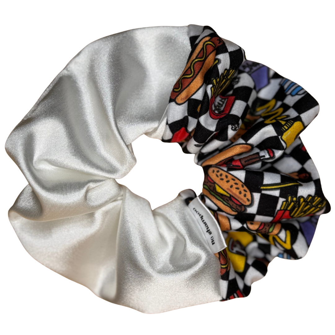 Half & Half Scrunchie