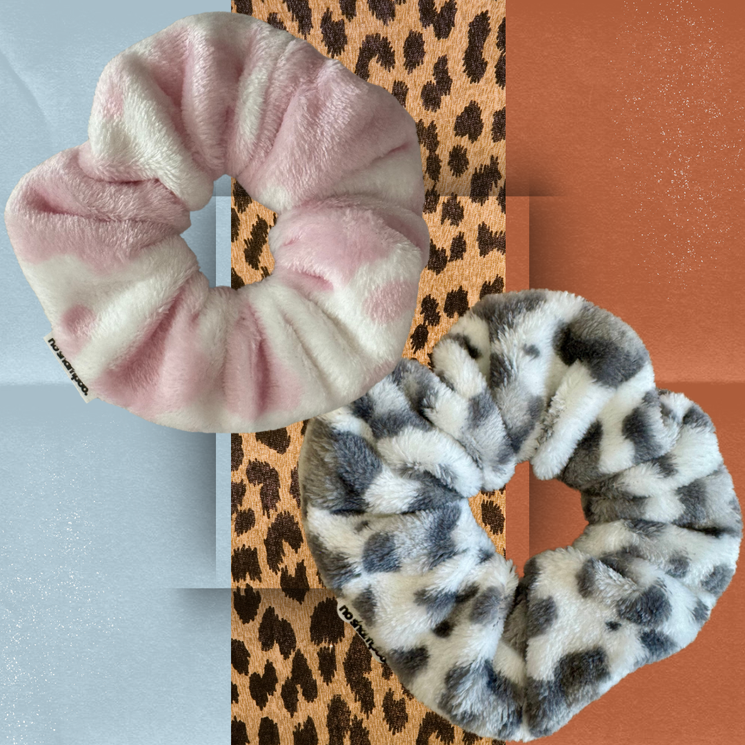 Animal Print Towel Scrunchie Bundle