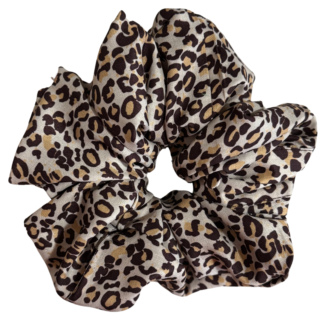 Animal Print Jumbo Scrunchie