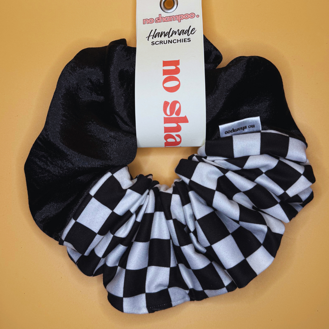 Half & Half Scrunchie