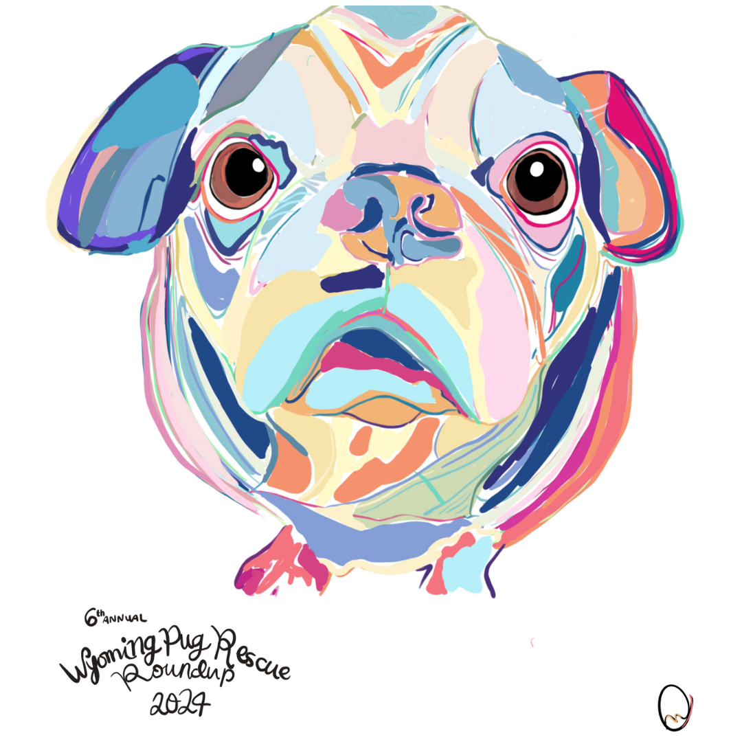 Individual Dog Pop Art Pet Portrait!