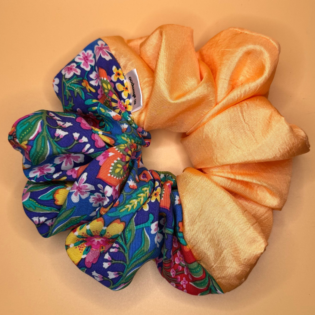 Half & Half Scrunchie