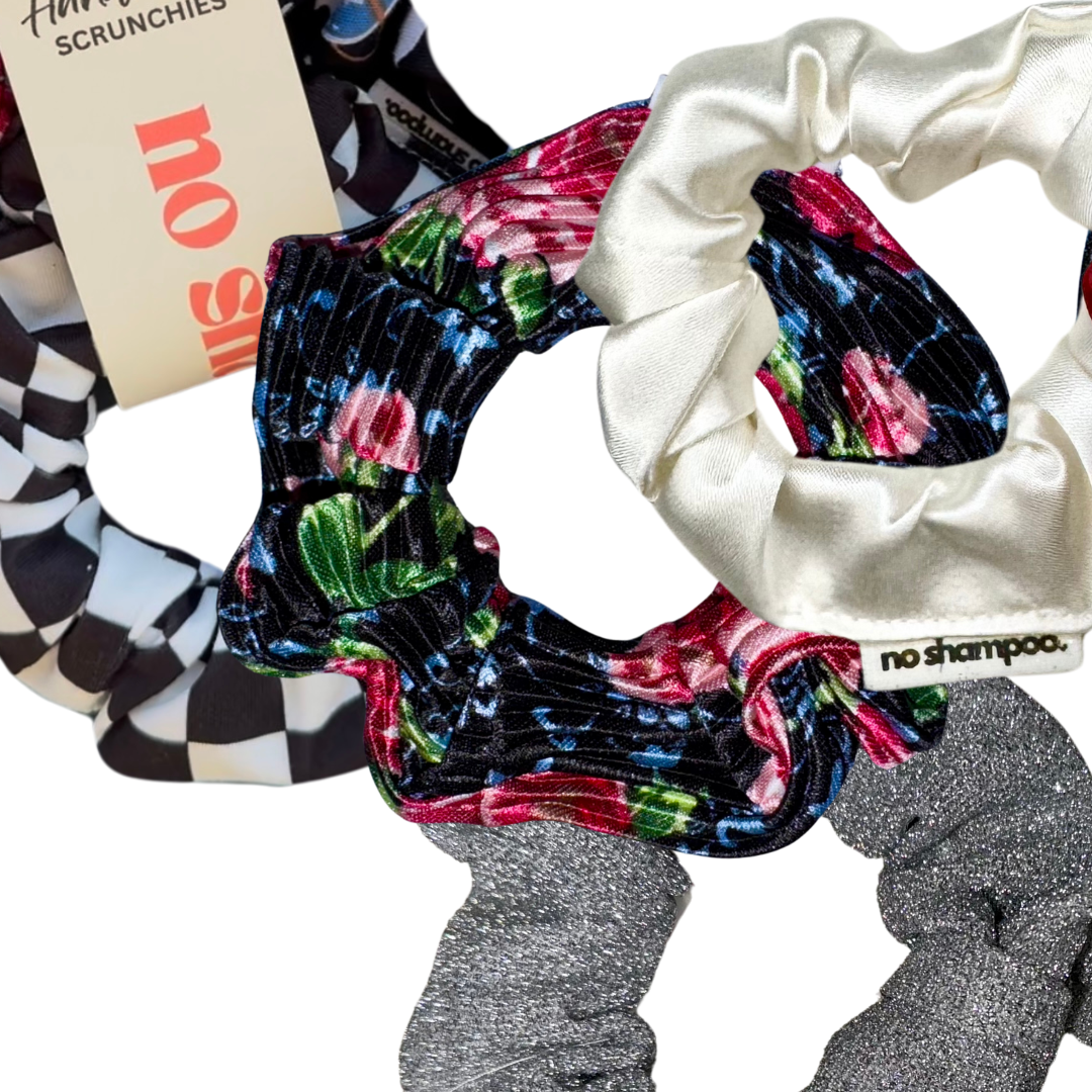 STYLE! by no shampoo Live Bundle - Mini Scrunchies