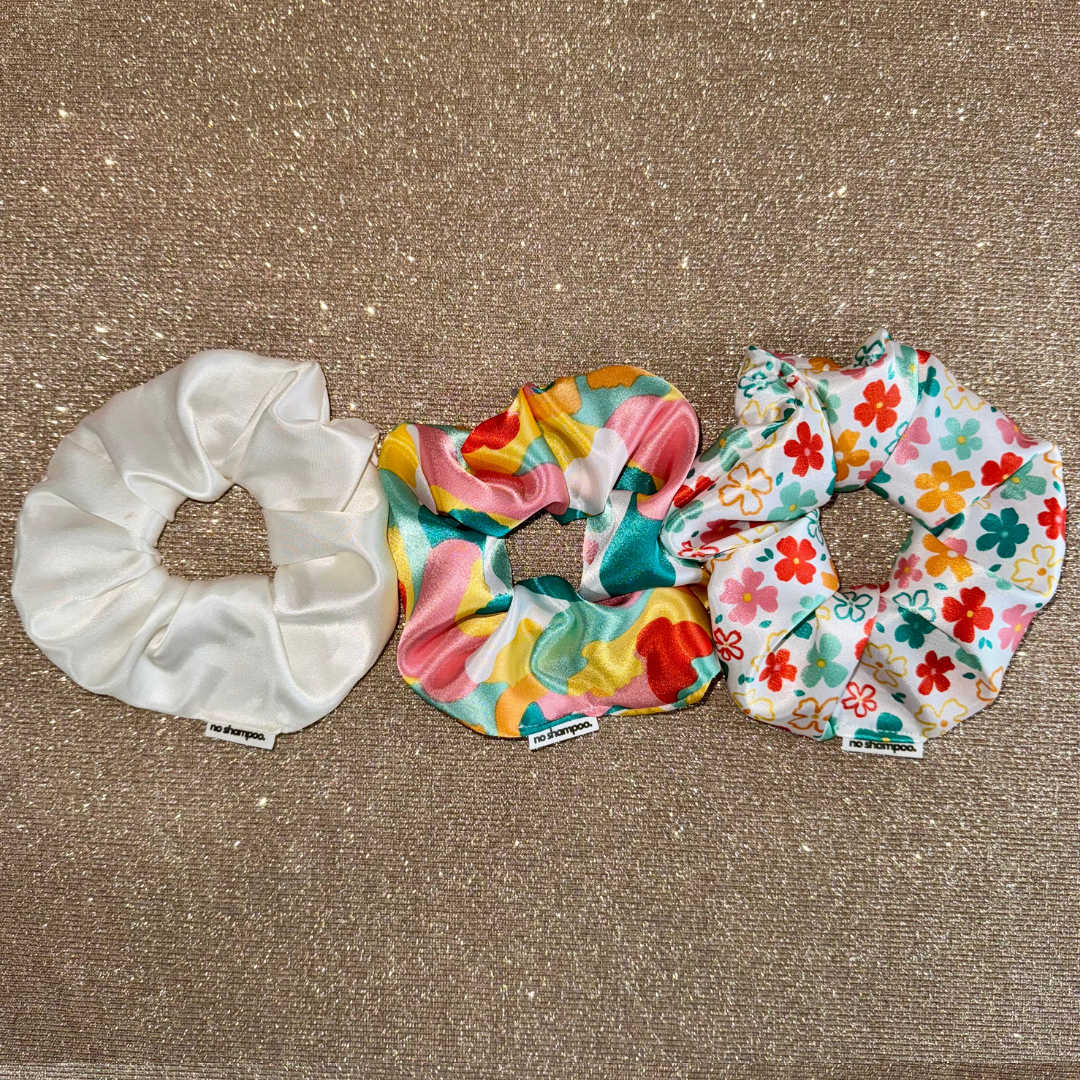 Silky Sleep Scrunchies 3 Pack