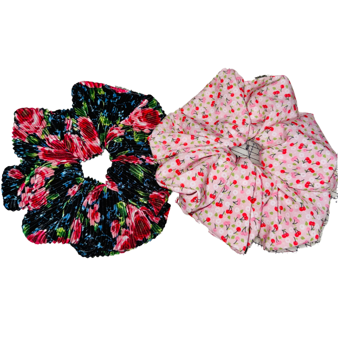 STYLE! by no shampoo - Jumbo Scrunchies - Perfect for Bold Hair Styles, Available in Various Colors