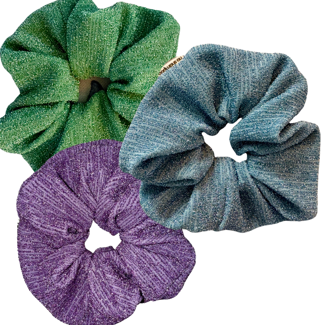 Starstruck Glitter Scrunchie Set