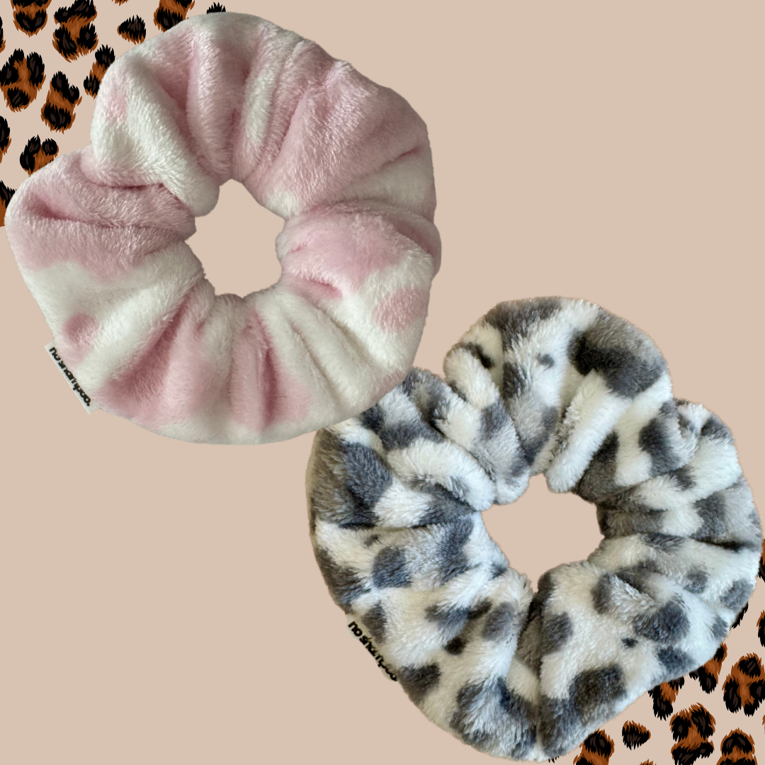 Animal Print Towel Scrunchie Bundle