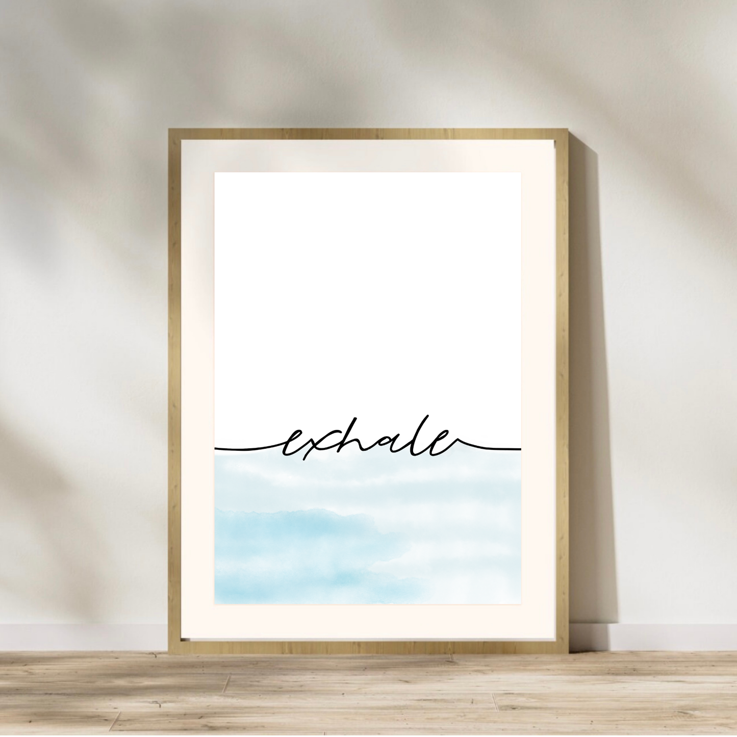 Set of 2 Prints Inhale Exhale