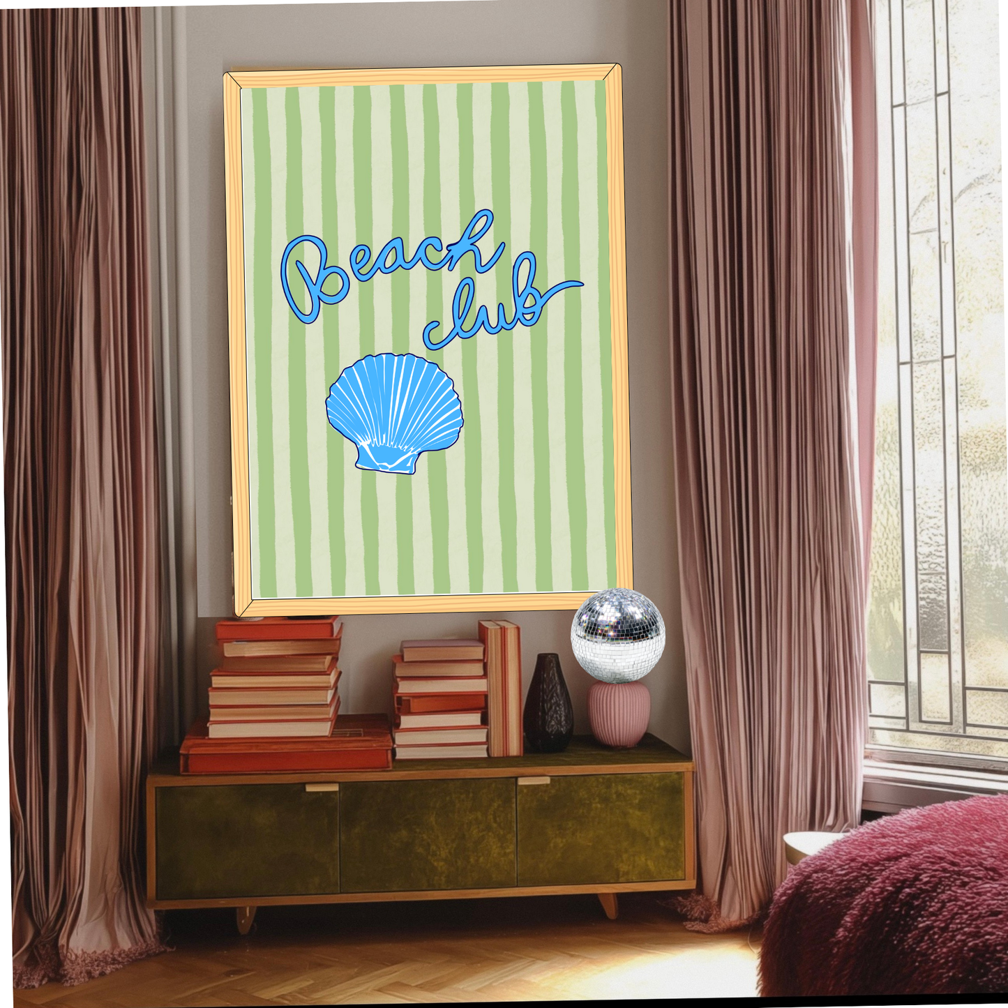 Coastal Gallery Wall Art Set: Beach Prints, Boho Decor