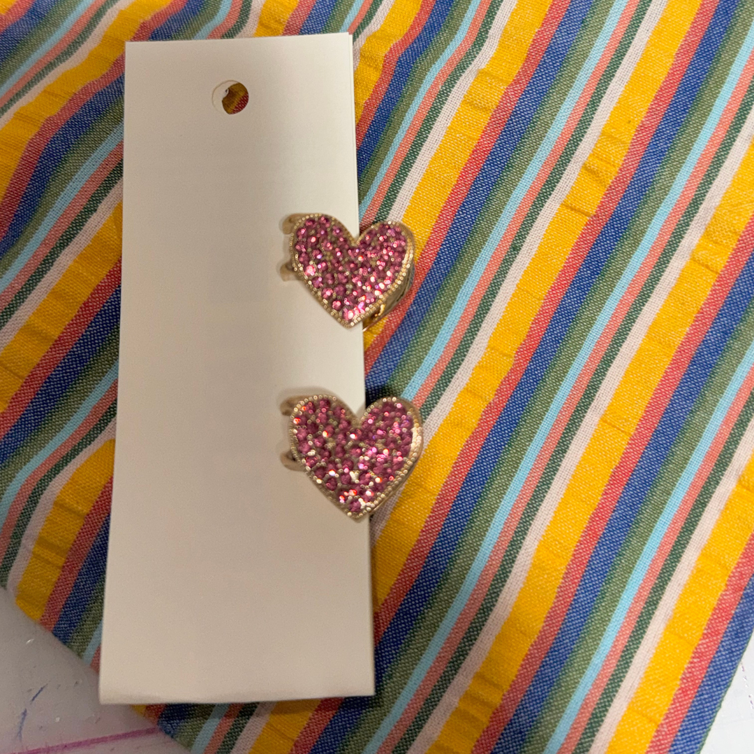 Be Mine Mini Heart Clips