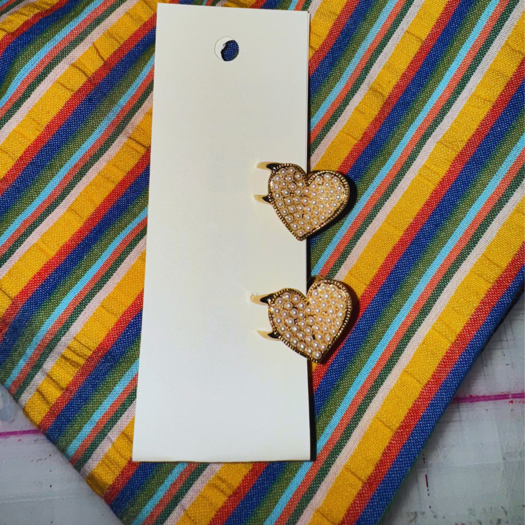 Be Mine Mini Heart Clips