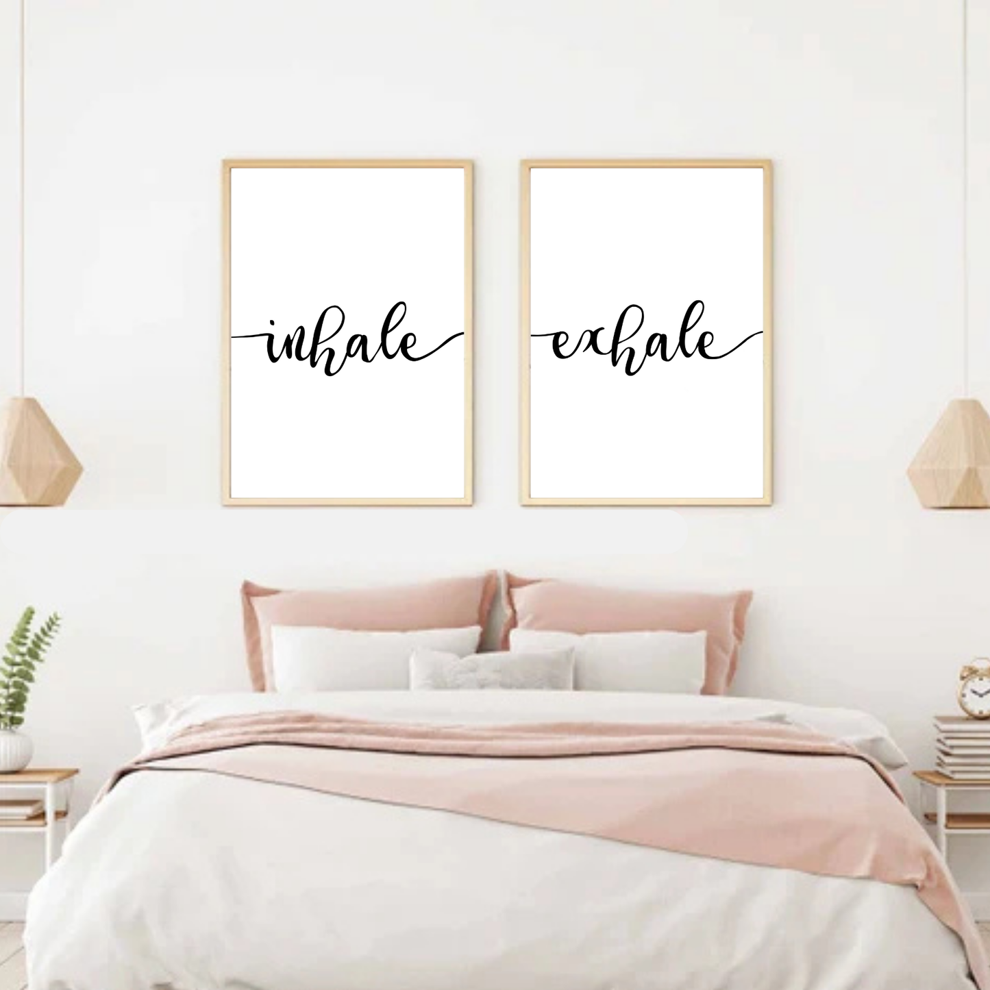 Set of 2 Prints Inhale Exhale