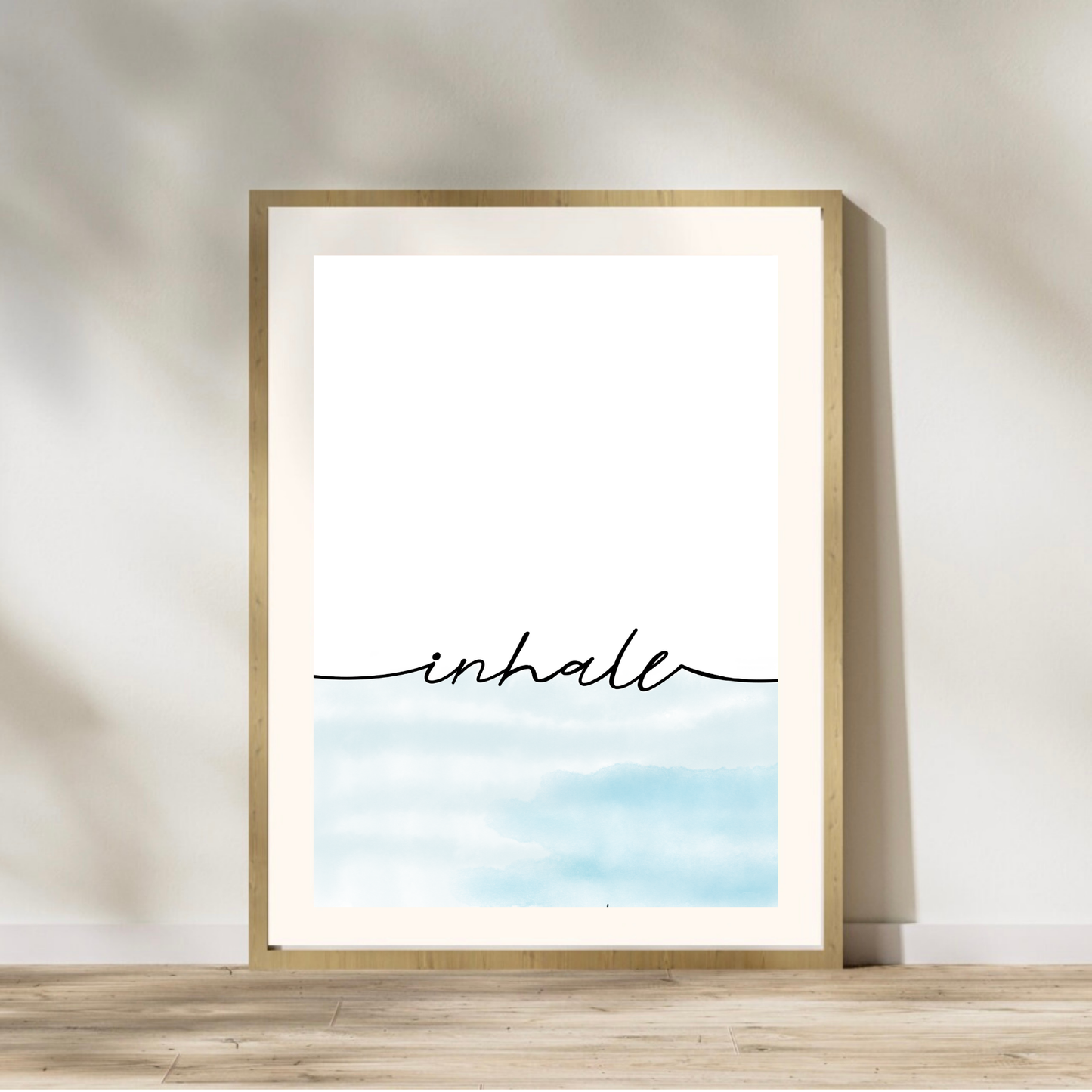 Set of 2 Prints Inhale Exhale