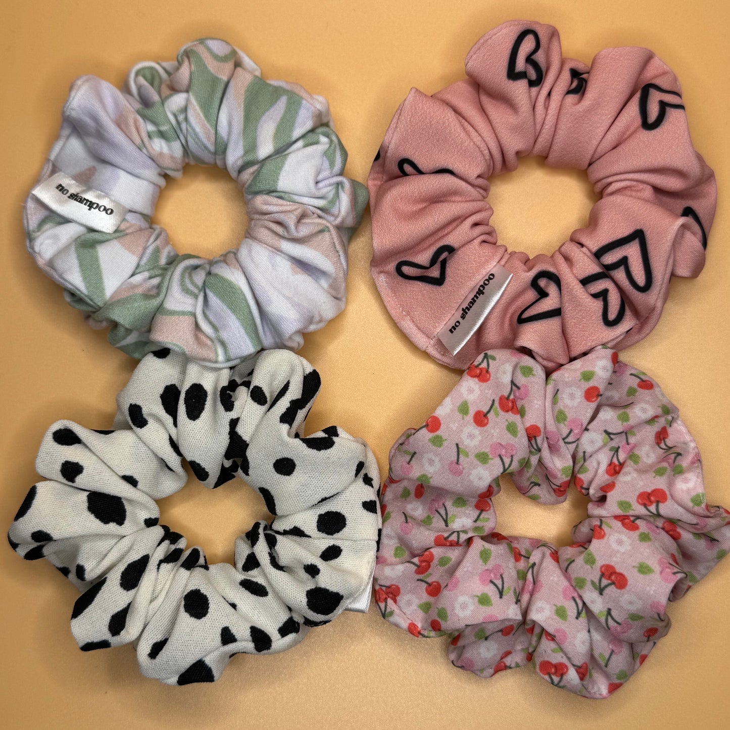 STYLE! by no shampoo Live Bundle - Mini Scrunchies