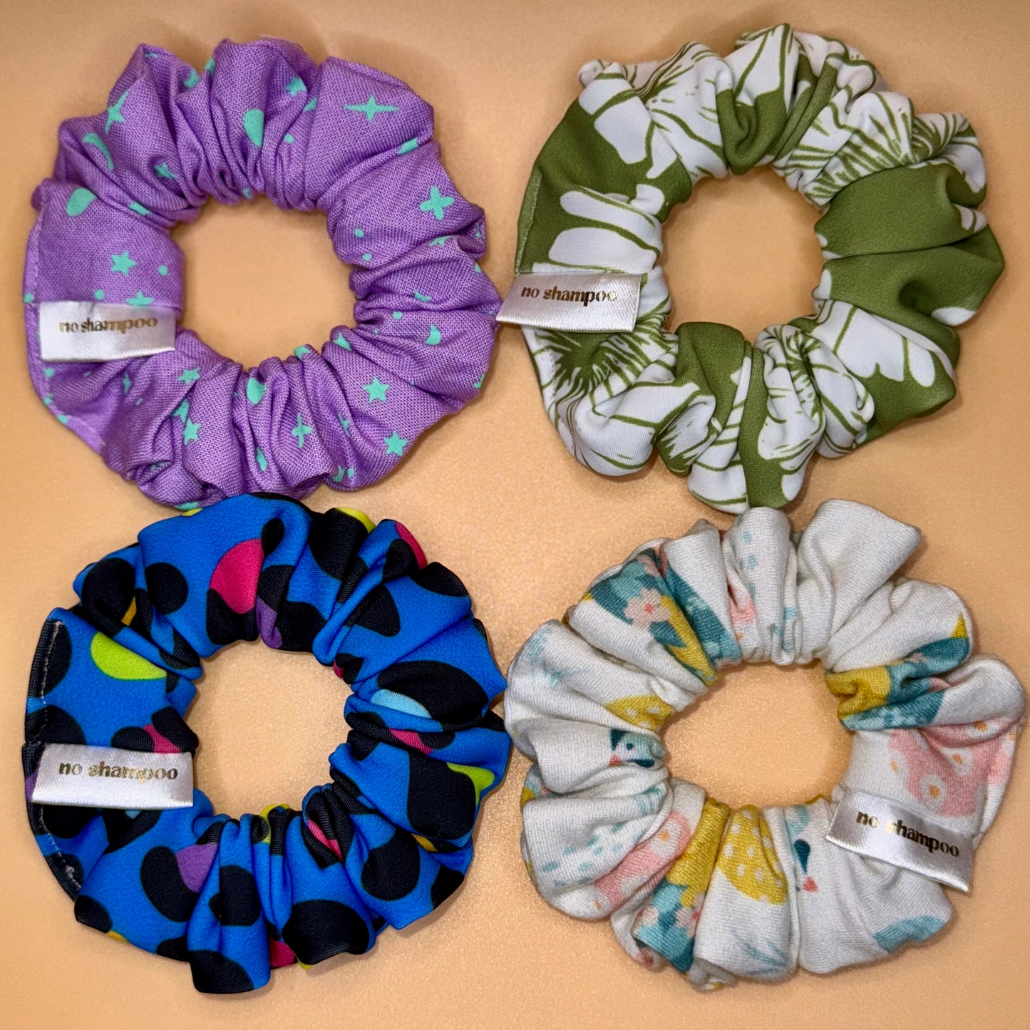 STYLE! by no shampoo Live Bundle - Mini Scrunchies