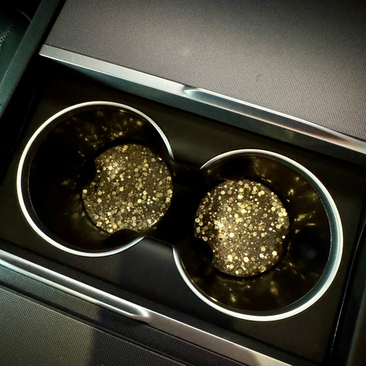 Glitter Car Coasters