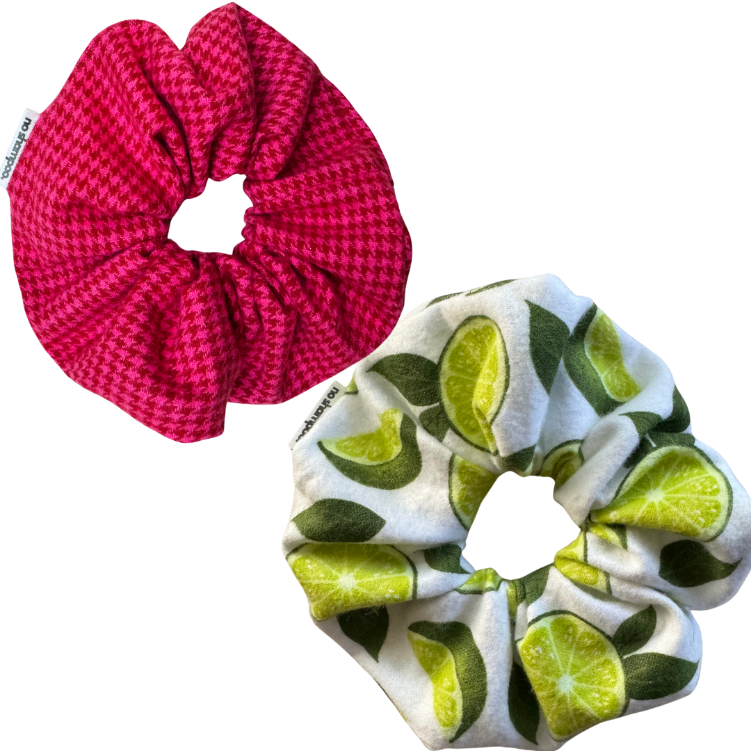 STYLE! by no shampoo - Medium Scrunchies - Crafted for Everyday Glam, Available in a Range of Stylish Colors