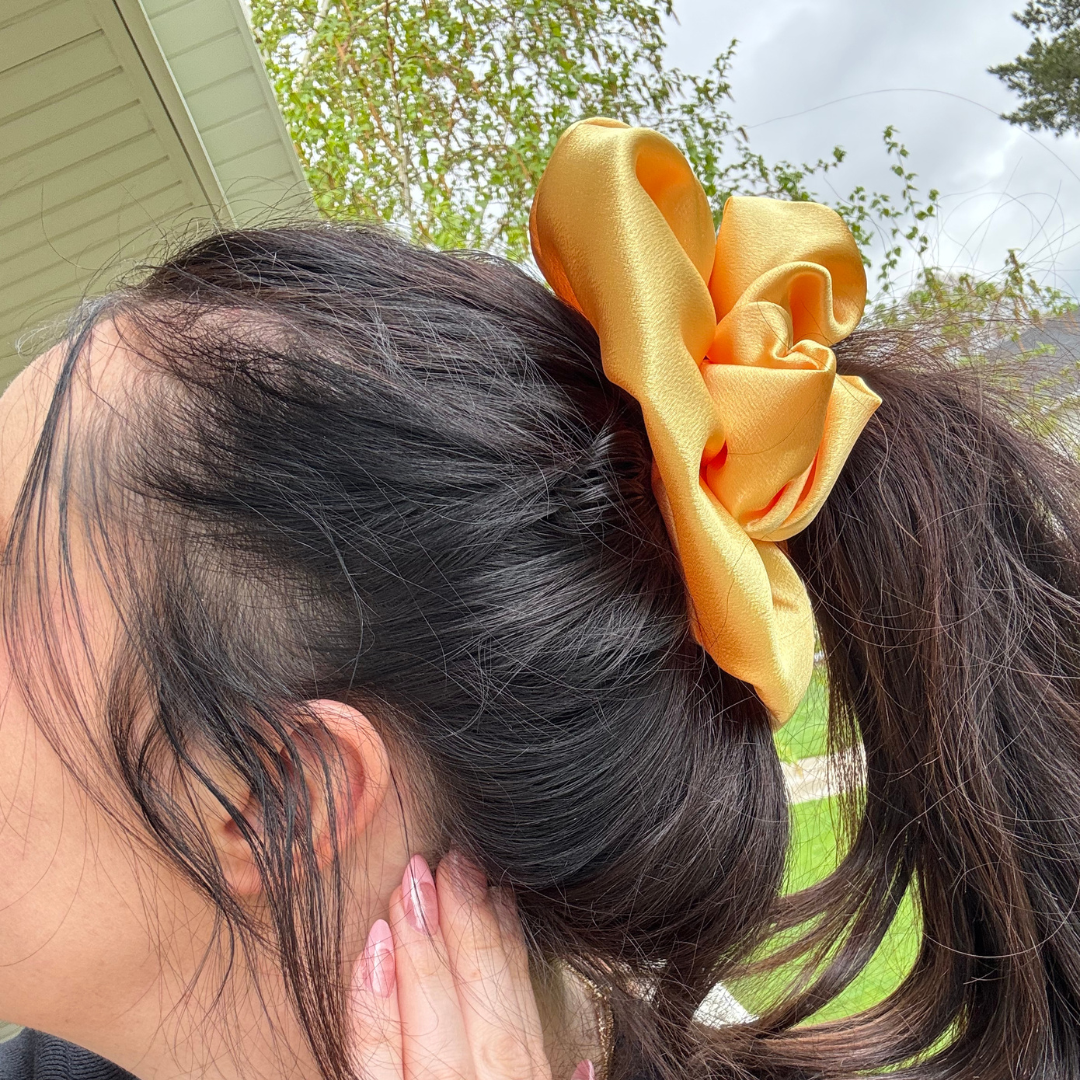 Jumbo Sunshine Glow Scrunchie