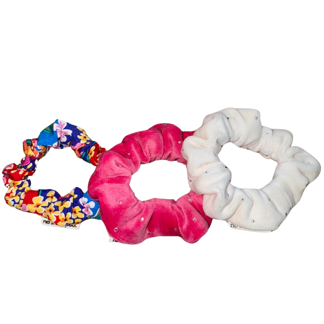 Wild at Heart Mini Scrunchies Trio