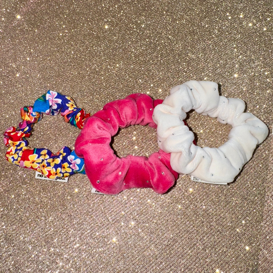 Wild at Heart Mini Scrunchies Trio