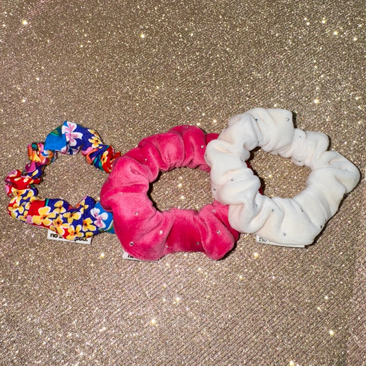 Wild at Heart Mini Scrunchies Trio