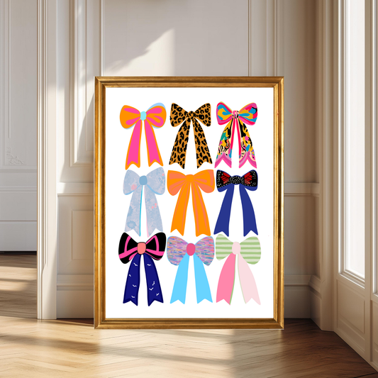 Bow Wall Art Print