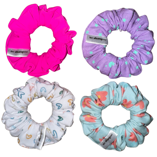 STYLE! by no shampoo Live Bundle - Mini Scrunchies