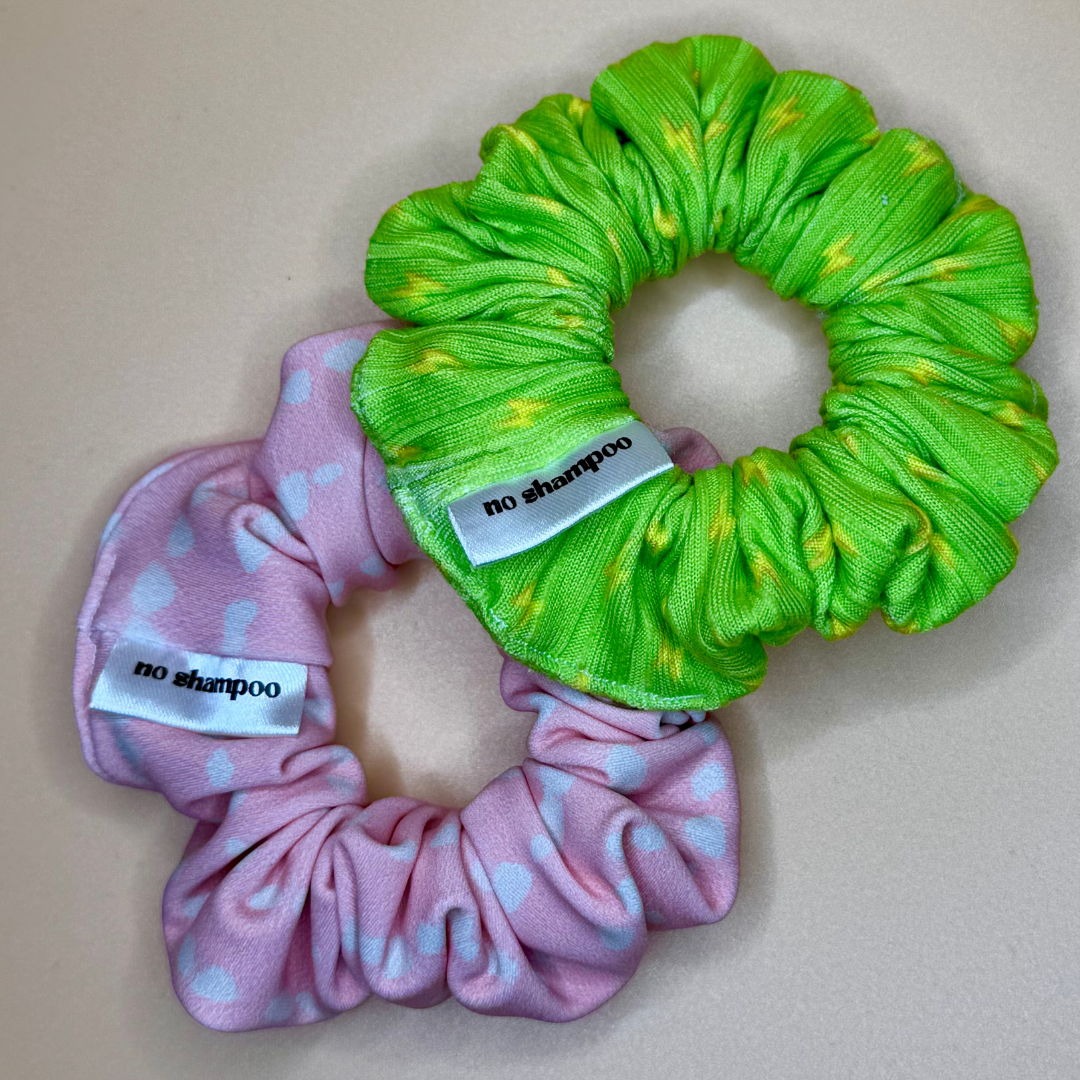 STYLE! by no shampoo Live Bundle - Mini Scrunchies