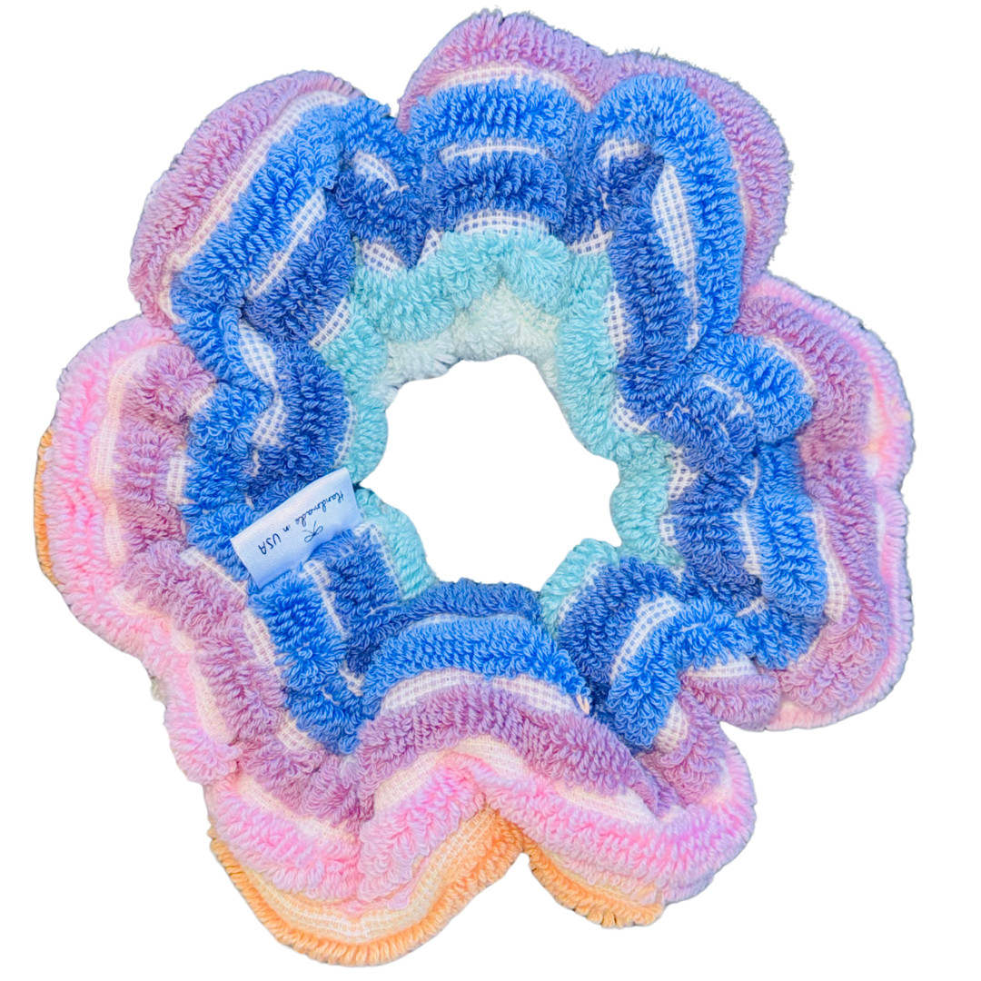 Beach Day Terry Cloth Jumbo Scrunchie