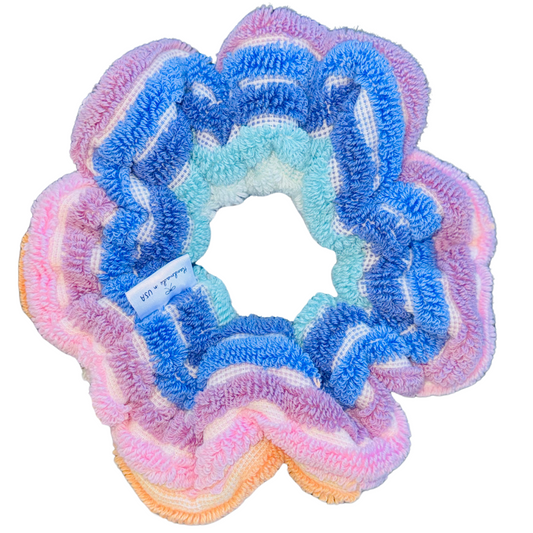 Beach Day Terry Cloth Jumbo Scrunchie